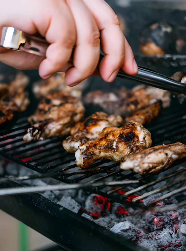 Cookout char grilled food