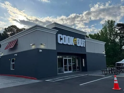 Cookout at 1001 E Williams St., Apex, NC