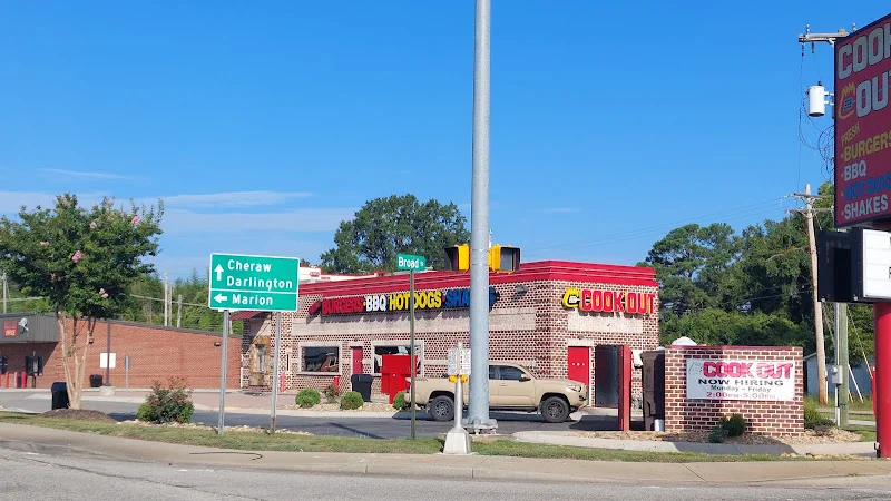 Cookout at 109 HWY 15-401 Bypass W, Bennettsville, SC
