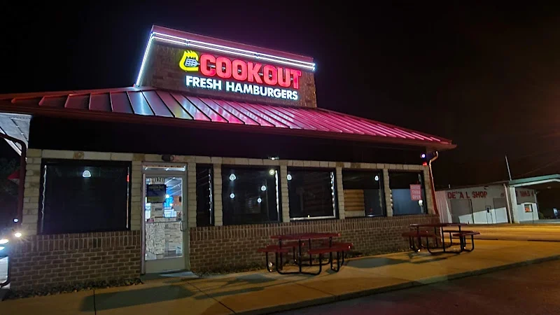 Cookout at 1821 Hwy 72, Greenwood, SC