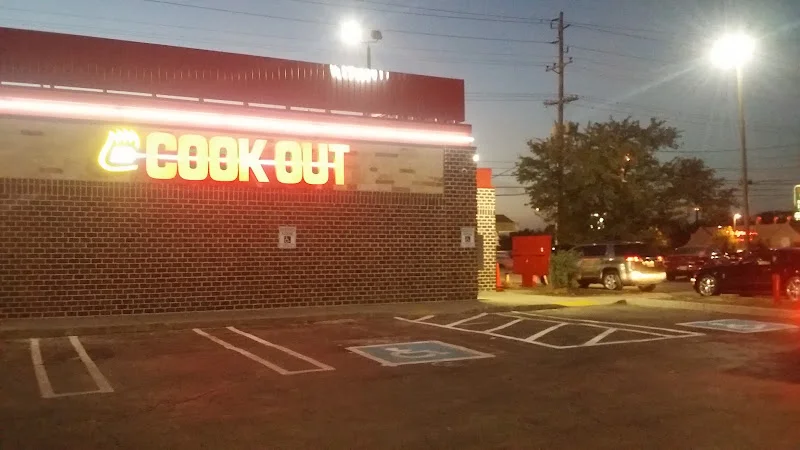 Cookout at 1682 Memorial Blvd, Murfreesboro, TN