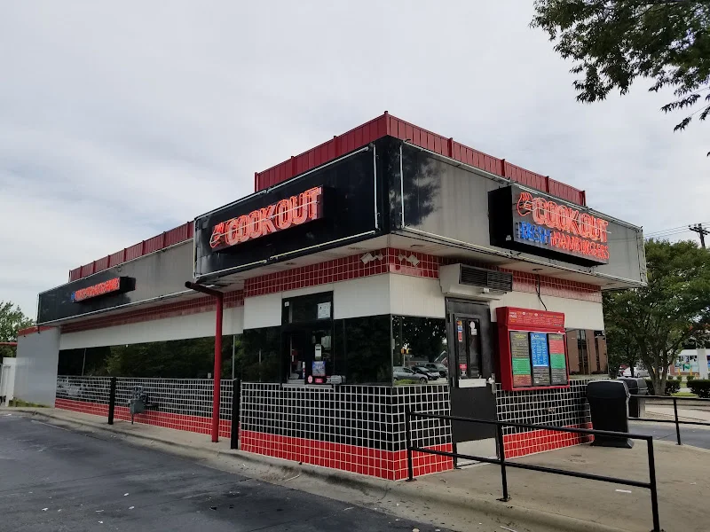 Cookout at 1201 New Bern Ave, Raleigh, NC