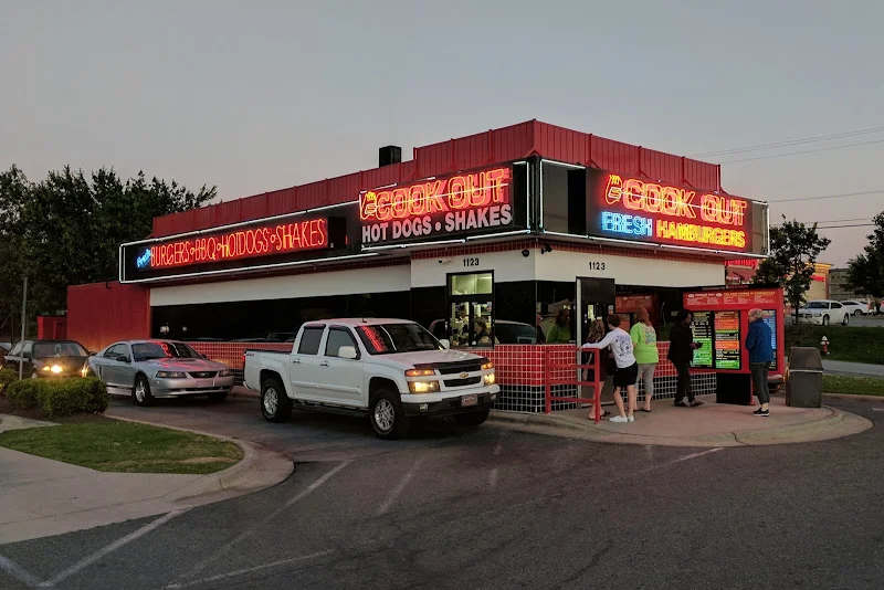 Cookout at 1123 Randolph Street, Thomasville, NC