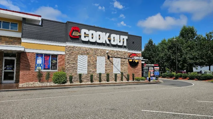 Cookout at 11690 Northpark Dr, Wake Forest, NC